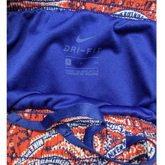 Nike Running Shorts Women's Small Dri-FIT Mid-Rise Brief-Lined Paisley - Picture 9 of 12